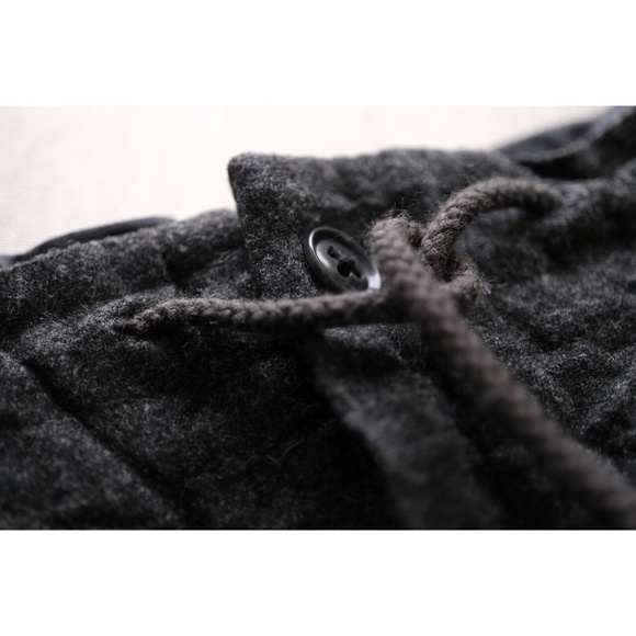 Yohji Yamamoto -  AW16 Wool-Blend Textured Pants - Picture 9 of 16